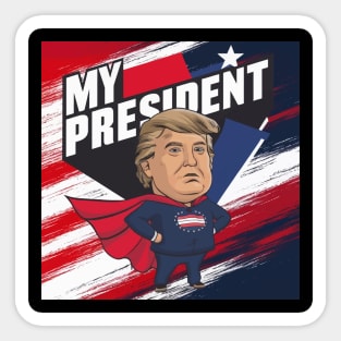 Donald Trump 2024 Sticker